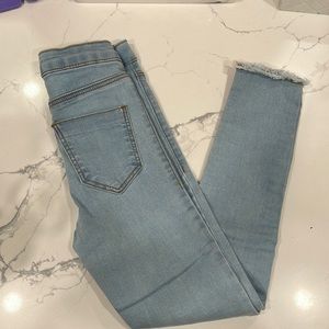 Denim jeggings